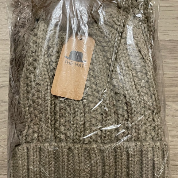 Best seller warm winter slouchy beanie hat scarf set knit beanie hat scarf. - Picture 4 of 4